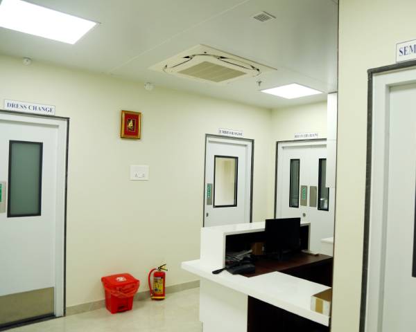 Dress changing room - Sarojini Devi Hospital
